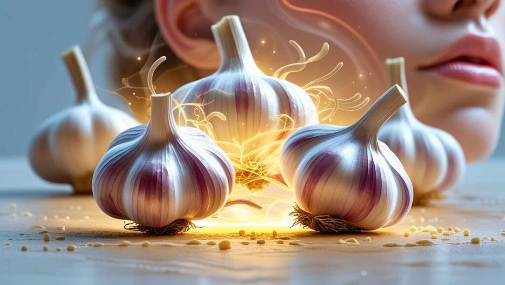 Does eating garlic at night help acne?