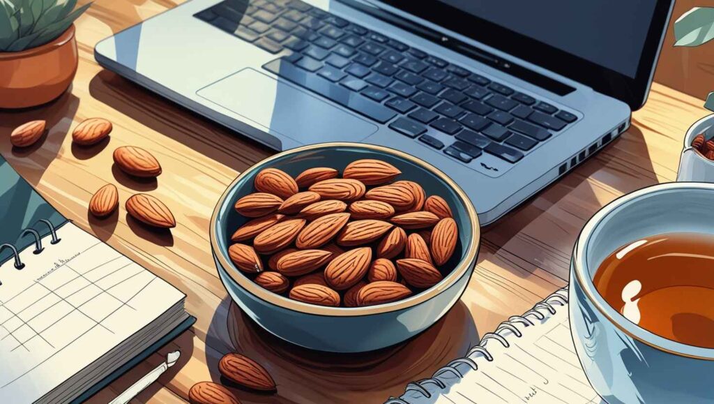 when to eat almonds