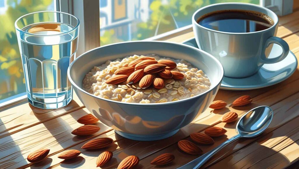 when to eat almonds