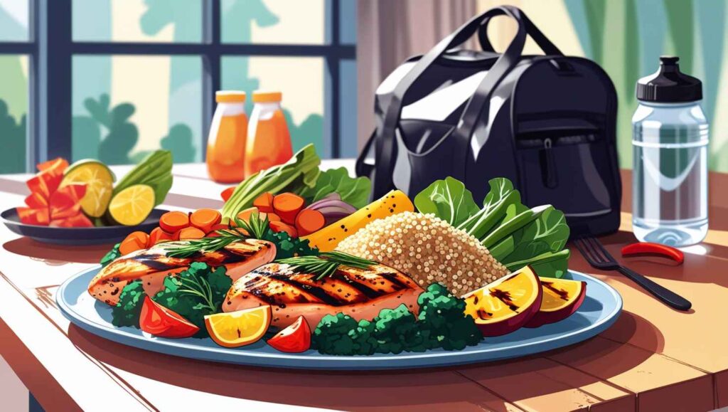 When to eat before gym to build muscle
